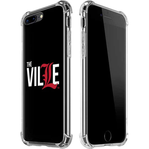 University of Louisville Black Background iPhone Cases